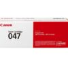 Canon 047bk Laser Toner Cartridge Black 2164c002 Fusion Office