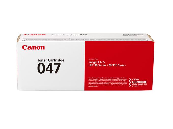 Canon 047bk Laser Toner Cartridge Black 2164c002 Fusion Office