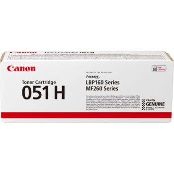 Canon 051hbk Laser Toner Cartridge Black 2169c002 Fusion Office