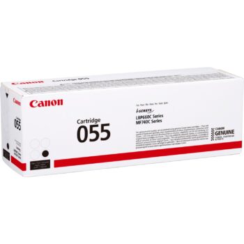 Canon 055bk Black Laser Toner Cartridge 3016c002 Fusion Office