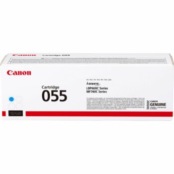 Canon 055c Cyan Laser Toner Cartridge 3015c002 Fusion Office