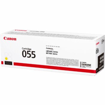Canon 055y Yellow Laser Toner Cartridge 3013c002 Fusion Office