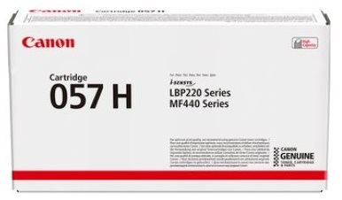Canon 057hbk Black Laser Toner Cartridge 3010c002 Fusion Office