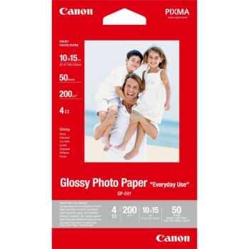 Canon Gp 501 Glossy Photo Paper 4×6 50 Sheets 0775b081 Fusion Office
