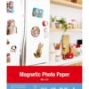 Canon Mg 101 Magnetic Photo Paper 4×6 5 Sheets 3634c002 Fusion Office