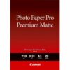 Canon Pm 101 A3 Premium Matte Photo Paper 20 Sheets 8657b006 Fusion Office
