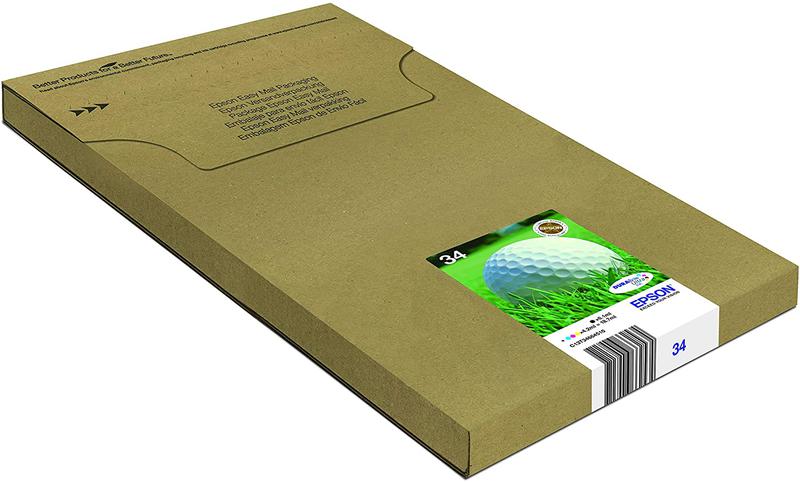 Epson 34 Multipack Inkjet Cartridges Pack 4 C13t34664510 Golf Ball Fusion Office
