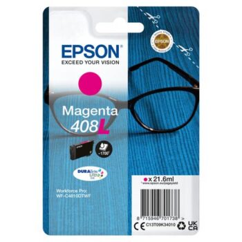 Epson 408l Magenta Inkjet Cartridge C13t09k34010 Spectacles Fusion Office