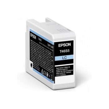 Epson Pro10 T46s5 Light Cyan Inkjet Cartridge C13t46s500 Fusion Office