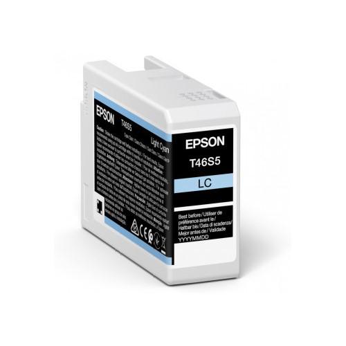 Epson Pro10 T46s5 Light Cyan Inkjet Cartridge C13t46s500 Fusion Office