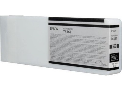 Epson T6361 Photo Black Inkjet Cartridge 700ml C13t636100 Fusion Office