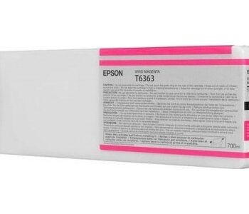 Epson T6363 Magenta Inkjet Cartridge 700ml C13t636300 Fusion Office