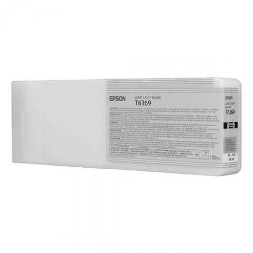 Epson T6369 Light Black Inkjet Cartridge 700ml C13t636900 Fusion Office