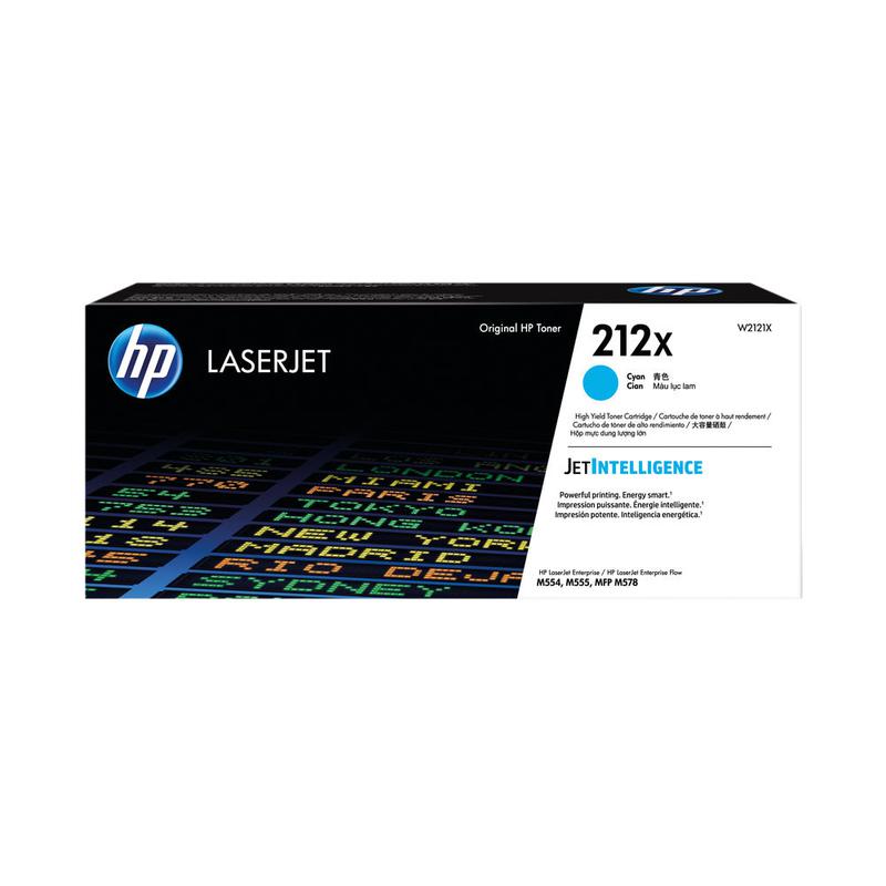 Hp 212x Cyan Laserjet Cartridge Toner W2121x Fusion Office
