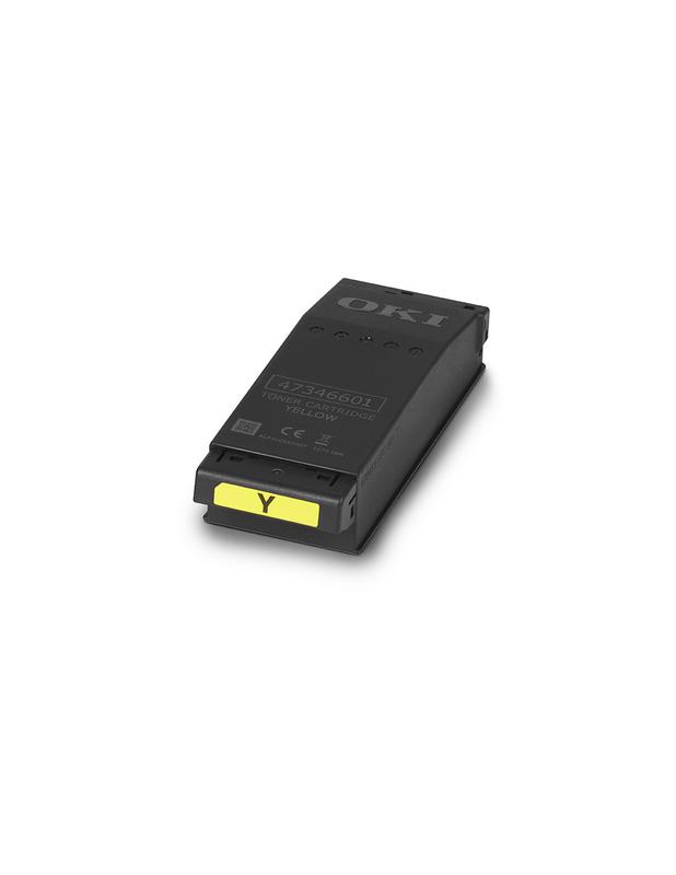 Oki Yellow Laser Cartridge Toner 09006129 Fusion Office