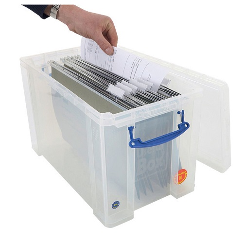 Really Useful Storage Box Clear 24 Litres 24C Really Useful Storage Box Clear 24 Litres 24C