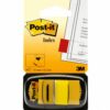 3M 680-5 Post-it Index Medium Flags Yellow 50 Flags - Pack 12