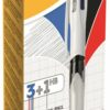 BIC 4-Colours Multifunction Ball Pen & Pencil 942104 - Pack 12