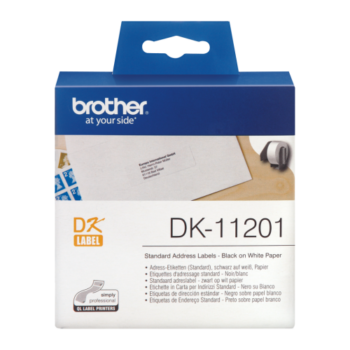 Brother DK-11201 Label Roll 29x90mm - 400 Labels DK11201