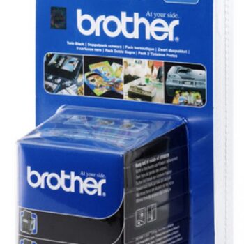 Brother Inkjet Cartridge Black LC-985BKBP2 - Twin Pack