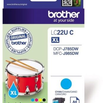 Brother Inkjet Cartridge Cyan LC-22UC LC22UC