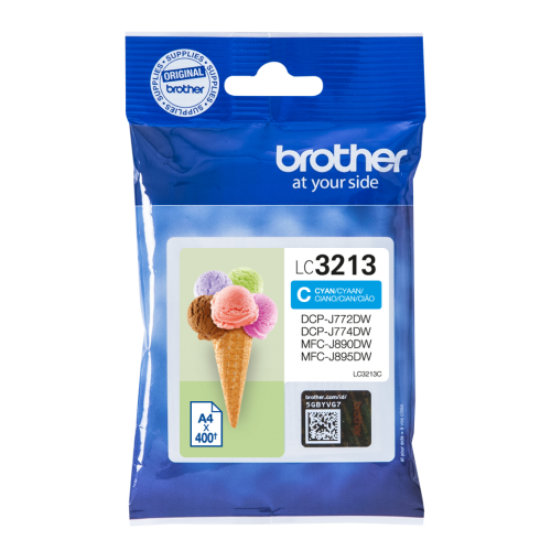 Brother Inkjet Cartridge Cyan LC-3213C LC3213C