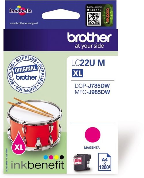 Brother Inkjet Cartridge Magenta LC-22UM LC22UM