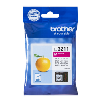 Brother Inkjet Cartridge Magenta LC-3211M LC3211M