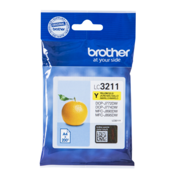 Brother Inkjet Cartridge Yellow LC-3211Y LC3211Y