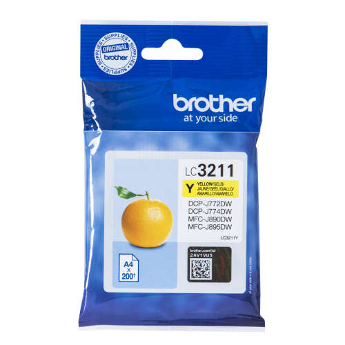 Brother Inkjet Cartridge Yellow LC-3211Y LC3211Y