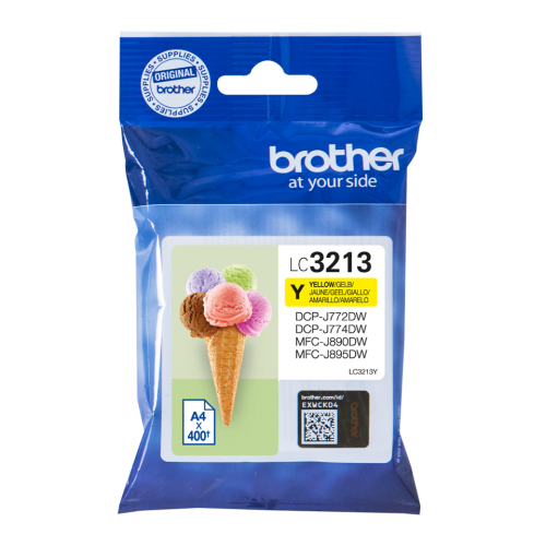 Brother Inkjet Cartridge Yellow LC-3213Y LC3213Y