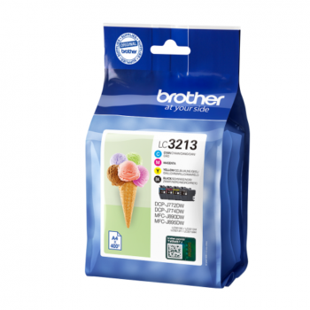 Brother Inkjet Cartridges Value Black / Cyan / Magenta / Yellow LC-3213VAL
