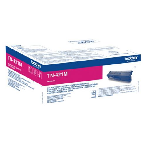 Brother Laser Toner Cartridge Magenta TN-421M TN421M
