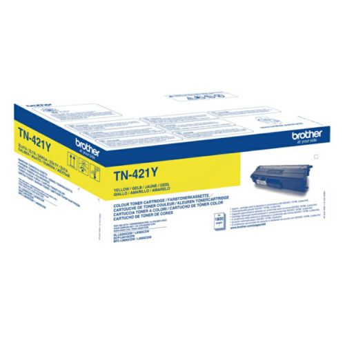 Brother Laser Toner Cartridge Yellow TN-421Y TN421Y