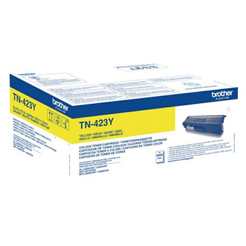 Brother Laser Toner Cartridge Yellow TN-423Y TN423Y
