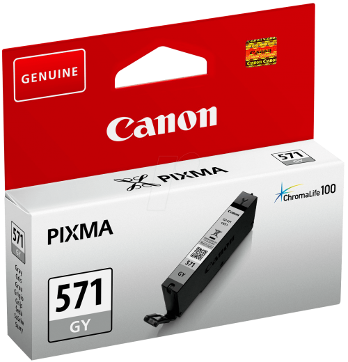 Canon Inkjet Cartridge Grey CLI-571GY 0389C001