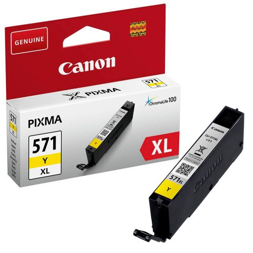 Canon Inkjet Cartridge Yellow CLI-571YXL 0334C001