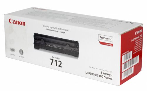 Canon Laser Toner Cartridge Black 712 1870B002