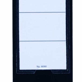 Durable Ordofix Spine Labels Black 809001 - Pack 10