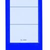 Durable Ordofix Spine Labels Blue 809006 - Pack 10