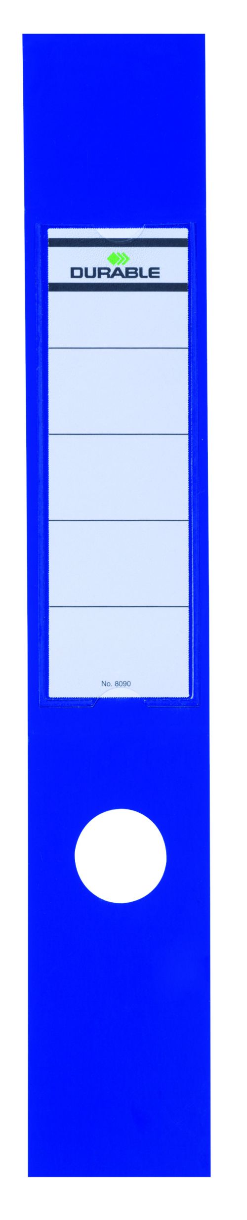 Durable Ordofix Spine Labels Blue 809006 - Pack 10