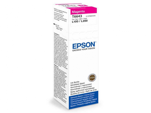 Epson Inkjet Bottle EcoTank Ink Bottle Magenta T6643 C13T664340