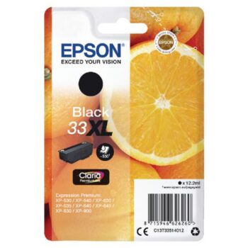 Epson Inkjet Cartridge Black 33XL C13T33514012 Orange