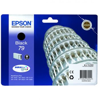 Epson Inkjet Cartridge Black T7911 C13T791140 Pisa