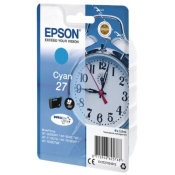 Epson Inkjet Cartridge Cyan 27 C13T270240 Alarm Clock
