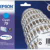 Epson Inkjet Cartridge Cyan C13T791240 T7912 Pisa