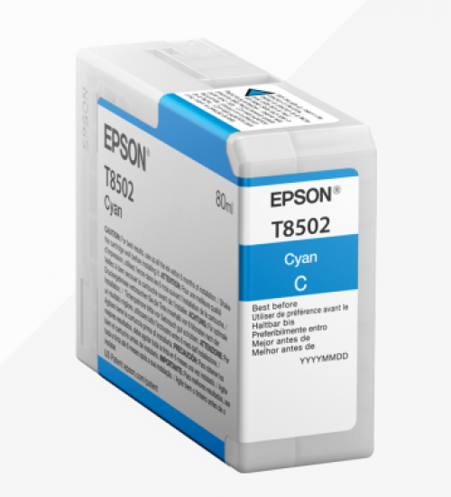Epson Inkjet Cartridge Cyan C13T850200 T8502