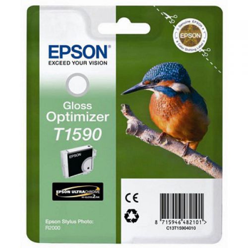 Epson Inkjet Cartridge Gloss Optimizer C13T15904010 T1590 Kingfisher