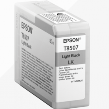 Epson Inkjet Cartridge Light Black LK T8507 C13T850700