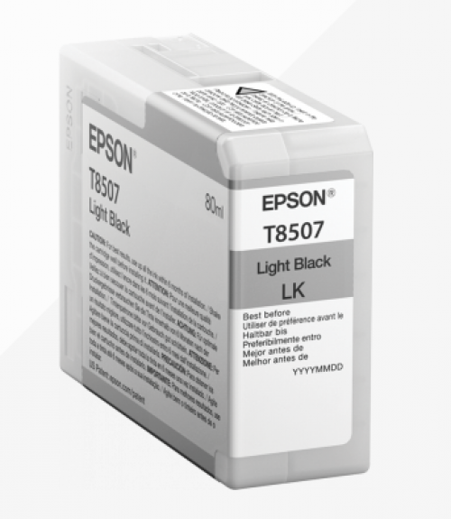 Epson Inkjet Cartridge Light Black LK T8507 C13T850700